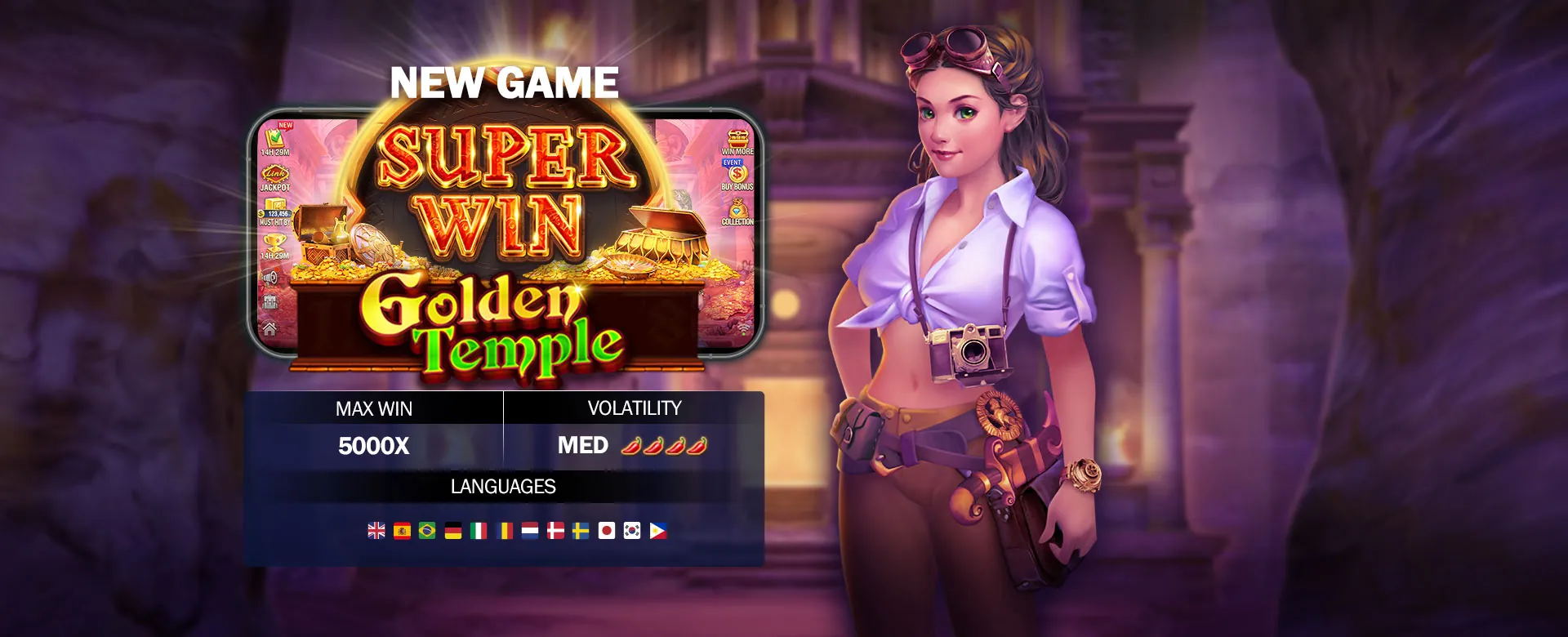 aaajili Mobile App Interface with Casino Games